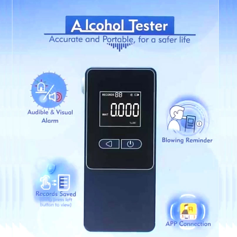 Alcoholímetro Smart AT808 con App de registro - Image 3
