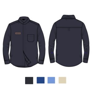 Camisa contra Relámpago de arco y flamazos Repel-Tek C-24D de 27.7 cal
